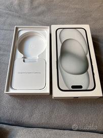 Scatola Iphone 15 256 GB nero