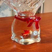 Vetro di Murano pesce acquario vintage Venezia