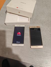 HUAWEI P9 più altro P9 con vetro danneggiato