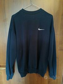 Felpa blu nike taglia M