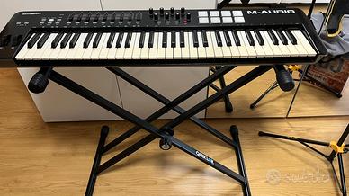 M-Audio Oxygen 61 + supporto Quik L