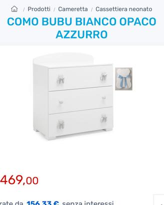 Como  Bubu bianco opaco