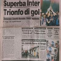 Giornale GDS Inter finale coppa UEFA 1997