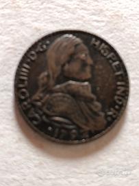 Moneta antica 1792 carol IIII