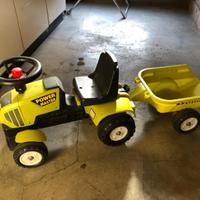 Trattorino con carretto per bambini