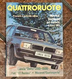 QUATTRORUOTE – Novembre 1979 (rivista originale)