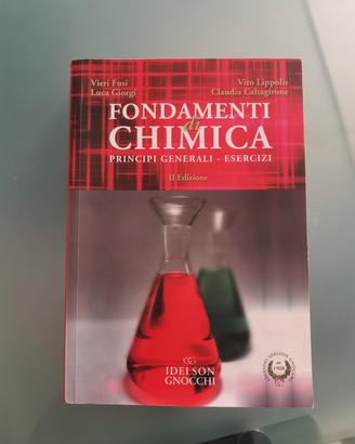 libro universitario fondamenti di chimica 