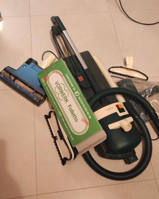 Folletto VK120 con accessori e 1000 gradi steamati