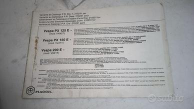 VARIANTE CATALOGO PARTI DI RICAMBIO VESPA PIAGGIO 