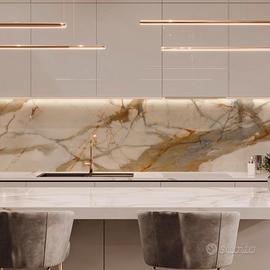 Pannello effetto marmo per parete