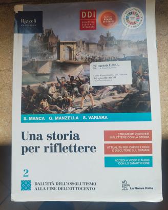 libro di storia per superiori Una storia per rif