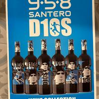 Santero D1OS Maradona 6 Bottiglie RARO