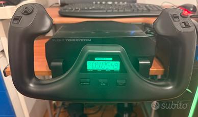 Logitech yoke sistem