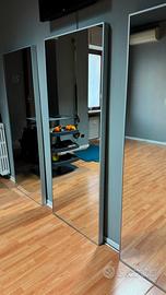 3 specchi da palestra, ufficio, casa