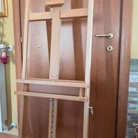 Cavalletto da pittore in faggio MABEF esposizione