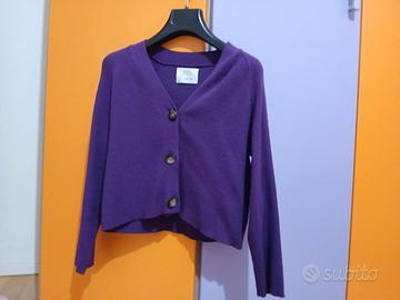 maglioncino viola 