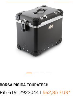 Valigie borse laterali Touratech alluminio nere