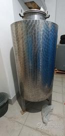 Botte serbatoio acciaio inox 300 lt