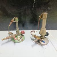 due becco bunsen GPL/gas Lab chimico 