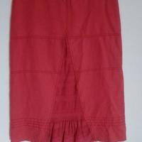 gonna rosso corallo tg 44