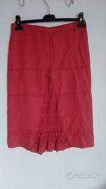 gonna rosso corallo tg 44