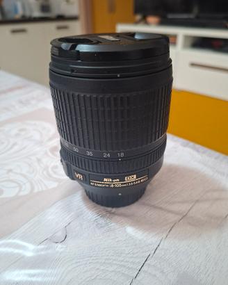 obiettivo nikon 18 105 vr