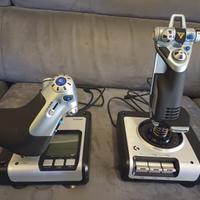 Logitech X52 HOTAS Flight simulator