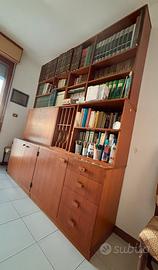 LIBRERIA VINTAGE 60/70 COMPONIBILE