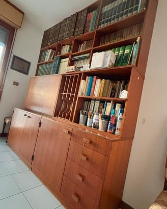 LIBRERIA VINTAGE 60/70 COMPONIBILE