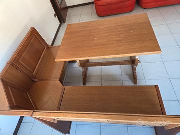 Tavolo con panca