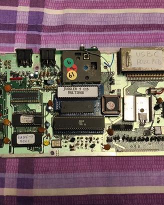 commodore C16 motherboard 64k Jiffydos USB powered