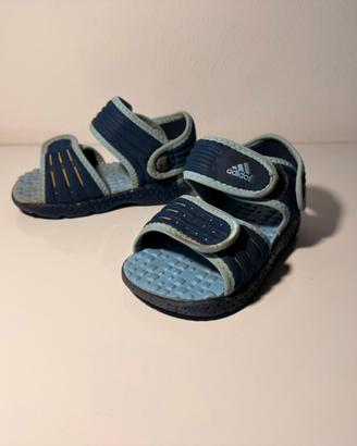 Sandali Adidas bambino n. 23 - Blu/ Azzurro