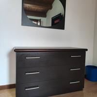Cassettiera (comò) + specchio 