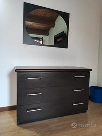 Cassettiera (comò) + specchio 