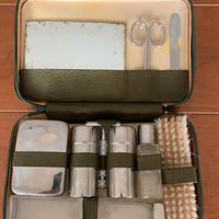 Set da Viaggio - Uomo Toilette Anni '50 - Trousse