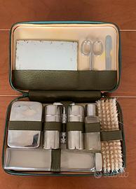 Set da Viaggio - Uomo Toilette Anni '50 - Trousse