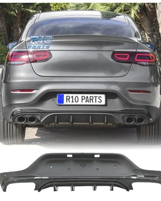 DIFFUSORE MERCEDES GLC C253 COUPE 15-18 LOOK AMG G