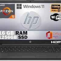 Notebook HP Ryzen 5 5500U SSD 1256Gb RAM 16GB