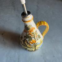 Oliera di “castelli” decorata a mano