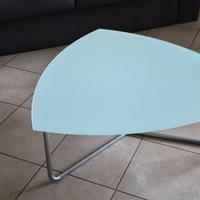 tavolino da soggiorno in vetro