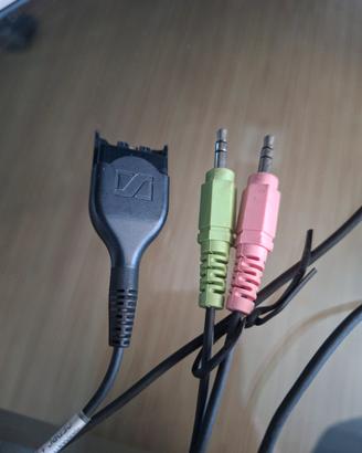 Cavo  Sennheiser per cuffie PC