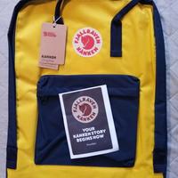 Zaino Fjallraven Kanken 20 L giallo blue multicolo