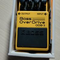 Boss pedale overdrive Obd-3 per basso
