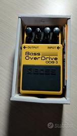 Boss pedale overdrive Obd-3 per basso