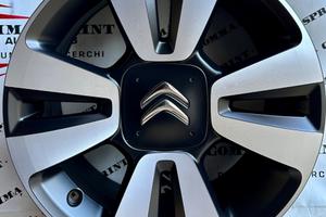 4 CERCHI IN LEGA ORIGINALI RAGGIO 16 CITROEN C3 C4