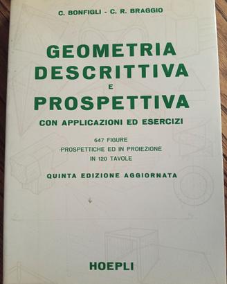 Geometria descrittiva e prospettiva.
