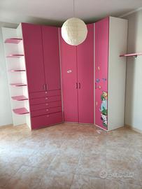 cabina armadio BERLONI ad angolo per camera bimbi