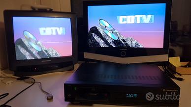Commodore CDTV CD-1000 Amiga+caddy encicl. Grolier