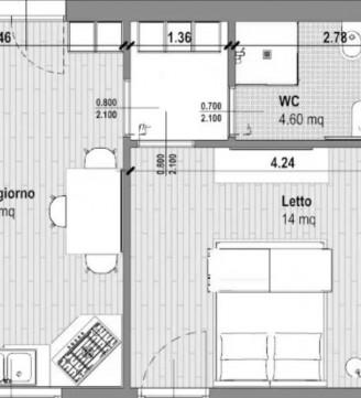 Bilocale via zumaglia libero subito