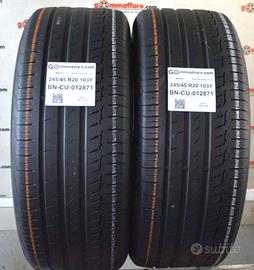 2 pneumatici continental 245/45 r20 103y cu12871